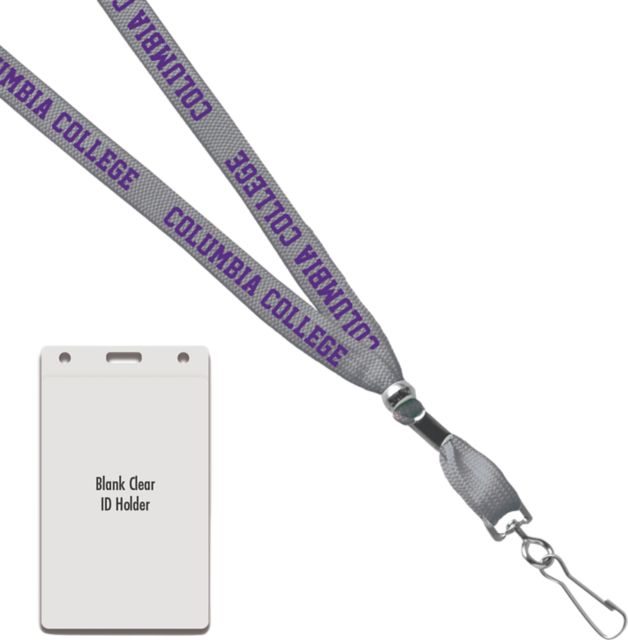 Columbia College Card Dispenser Lanyard