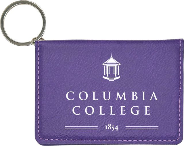 Columbia College Leather ID Holder