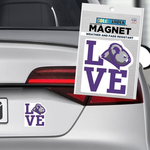 Columbia College Koalas Love 4 x 4 Magnet